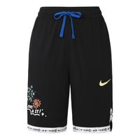Nike Cartoon Painting Printing Sports Shorts Black DV3193-010