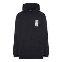 Balenciaga Barcode Cotton Hoodie 'Black' 651799TKVE61070