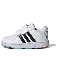 (TD) adidas Hoops 2.0 Shoes 'White Black' H01551