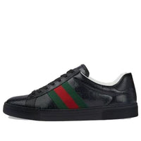 Gucci Ace GG Crystal canvas sneaker 'Black' 760775-FACRF-1163