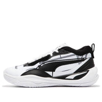 PUMA Playmaker Pro Courtside 'Black White' 378324-01
