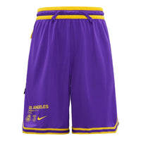 Nike NBA Los Angeles Lakers Basketball Shorts Purple CV5514-504