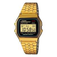CASIO Standard Vintage Retro en Waterproof Mens Gold Digital A159WGEA-1D