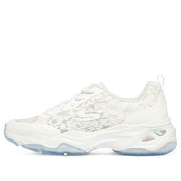 (WMNS) Skechers DLites 4.0 'White Lace' 896092-WHT