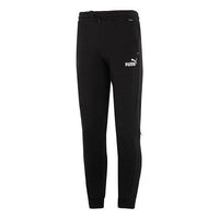 PUMA Power Sweatpants FL Logo 'Black' 672511-01