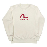 PALACE x EVISU Reversible Crew Logo Crewneck White PAL-SS20-011
