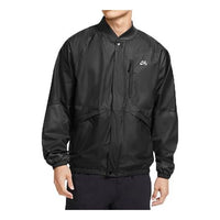 Nike SB Jacket Skateboard Casual Windproof Black CK5246-011