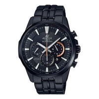 CASIO EDIFICE Stainless Steel Strap Waterproof Sapphire Crystal Solar Powered Mens Black Analog EFB-540SBC-1AVUPR