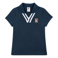(WMNS) Nike Women by YOON Short Sleeve Polo Shirt Asia Sizing 'Armoury Navy' FZ0277-478