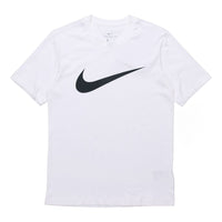 Men's Nike As Nsw Tee Icon Swoosh Casual Sports Round Neck Short Sleeve White T-Shirt DC5095-100
