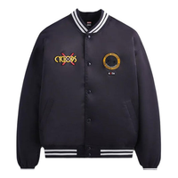 KITH For X-Men Cyclops Satin Bomber Jacket 'Ink' KHM010321-432