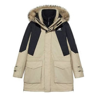 New Balance Winter Snowsuit Warm Jacket 'Beige Black' NPA43121-BEI