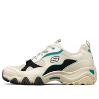 Skechers D'lites 2.0 Running Shoes White/Black/Green 666159-NTBK