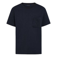 LOUIS VUITTON LV Signature Monogram 3D Cotton Micro-Loose Pocket For Men Navy 1A7XRR