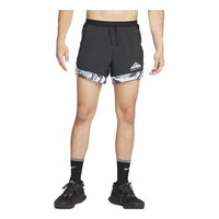 Men's Nike Dri-FIT Flex Trail Running Sports Black Shorts DM4653-010