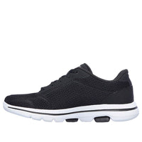 (WMNS) Skechers Go Walk Cushioning Lightweight Casual Sports Shoe Black 15902-BKW