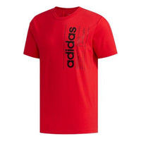 adidas Brilliant Basics Tee 'Red' FM6093