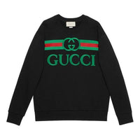 (WMNS) Gucci Big Logo Black 469250-XJCCG-1082