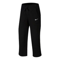 (WMNS) Nike Sportswear Phoenix Fleece High-Waisted Wide-Leg Sweatpants 'Black' CJ2666-010