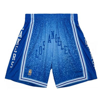 Mitchell & Ness x NBA Los Angeles Lakers Spray Paint Swingman Shorts 'Blue' SMSH4574-LAL96PPPLBBL