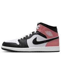 Air Jordan 1 Mid 'White Rust Pink Black' DQ8426-100