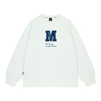 Mizuno Logo Casual Sweater 'White' A2CA2A71