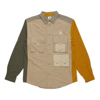 Men's Nike ACG Dri-FIT UV Devastation Trail Multiple Pockets Detail Colorblock Long Sleeves Shirt DN3937-247