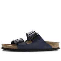 Birkenstock Arizona Soft Footbed Birko-Flor 'Blue' 0051061