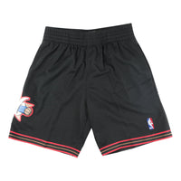 Mitchell & Ness NBA Swingman Shorts Philadelphia 76ers Road 2000-01 'Black' SMSHGS18248-P76BLCK00