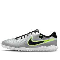 Nike Tiempo Legend 10 Academy TF 'Metallic Silver Black Volt' DV4342-001