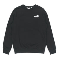 PUMA Casual SportsKnitted Crew Neck Pullover Black 589034-01