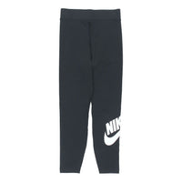 (WMNS) Nike Sportswear Essential Casual Sports High Waist Gym Yoga Leggings Black CZ8529-010