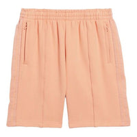 adidas originals x IVY PARK Crossover Logo Solid Color Sports Shorts Orange Pink HG4481