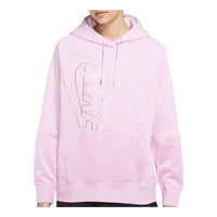 (WMNS) AS W Nike Sportswear ICN CLSH HOODY FLC OS LT ARCTIC PINK DC0653-676
