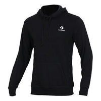 Converse Star Chevron Embroidered Pullover Sweatshirt 'Black' 10008926-A01