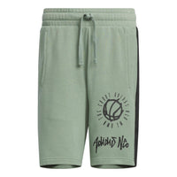 adidas Neo Basketball Shorts 'Green' IA6795