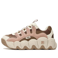 (WMNS) FILA CROISSANT Chunky Sneakers 'Pink Brown' F12W342103FMR