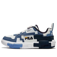(GS) FILA Fashion Brick Skate Shoes 'White Blue Black' K15B341304FBF