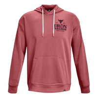 Under Armour Project Rock Iron Paradise Heavyweight Terry Hoodie 'Beta Red' 1373562-600