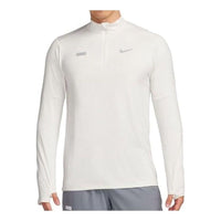 Nike Element Flash Dry Fit Half Zip Running Top 'White' FB8557-030