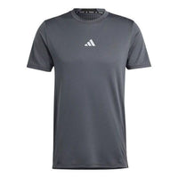adidas HEAT.RDY Logo Training T-shirt Asia Sizing 'Grey' IT0615