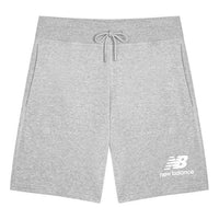 New Balance Essentials Stacked Logo Suit Shorts 'Grey' AMS03558-AG