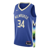 Nike Dri-FIT NBA Milwaukee Buckst City Edition 22/23 Swingman Basketball Jersey 'Giannis Antetokounmpo' DO9600-480