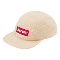 Supreme FW23 Week5 Punched Denim Camp Cap 'Beige' SUP-FW23-2321