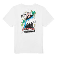 Men's Vans Asian Artist Crossover Series Printing Short Sleeve White VN0A4RAYWHT