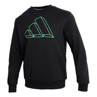 adidas Sportswear Graphic Crew Sweatshirt Black GQ6200