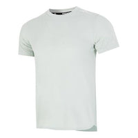 Men's adidas Solid Color Athleisure Casual Sports Round Neck Short Sleeve flax Green T-Shirt HJ9772