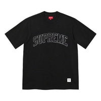 Supreme Sketch Embroidered S/S T-Shirt 'Black White' SUP-SS23-013