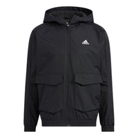 adidas Th Utili Wvjkt Jacket 'Core Black' HN9033