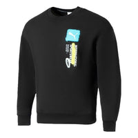 PUMA Logo International Sportswear Sweatshirt 'Black' 536303-01